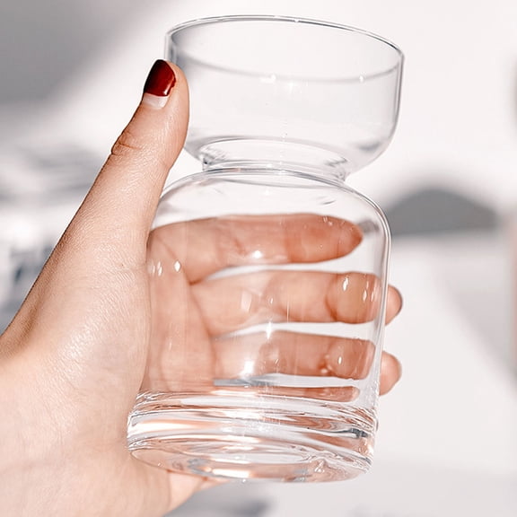 Stylish Decorative Glass Coffee Mug for Home and Office, for Hot and Cold Beverages Drinking