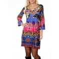 thumbnail image 3 of Women's Printed 3/4 Sleeve Dress, 3 of 4