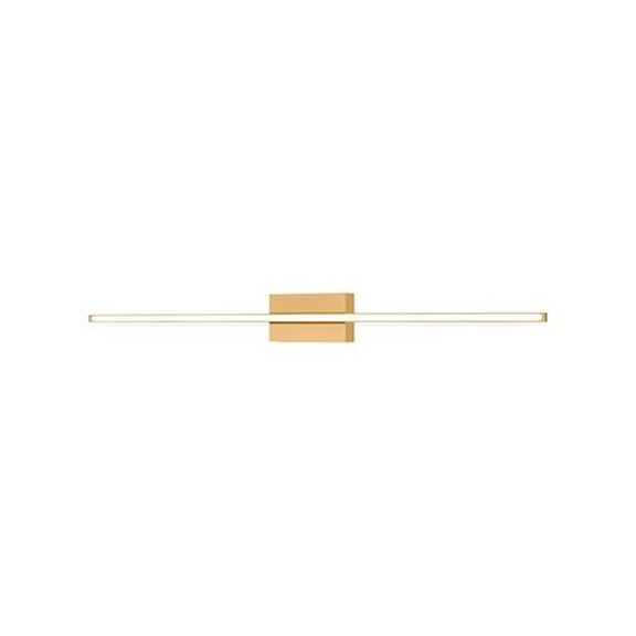 WS18236-BG-Kuzco Lighting-Vega Minor - 33W LED Wall Sconce-3 Inches Tall and 36 Inches Wide-Brushed Gold Finish