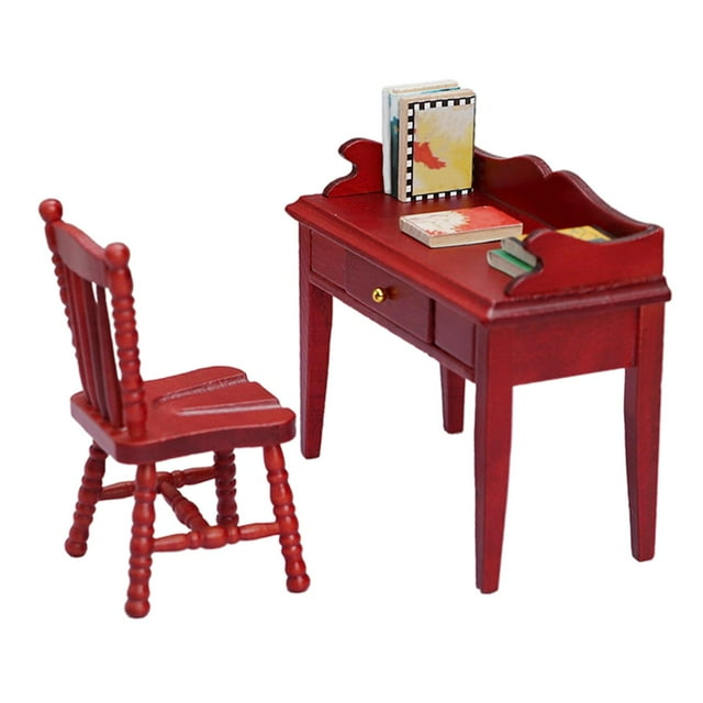 1:12 1/12 de Muebles de con de Modelos de 6 Libros para Regalos de Niñas