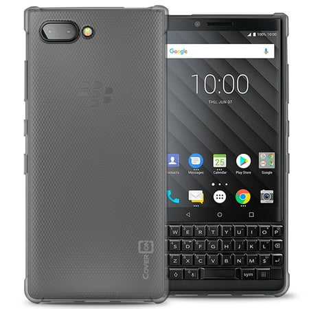 Blackberry 9000 Series CoverON Blackberry KEY2 Case, FlexGuard Series Soft Flexible Slim Fit TPU Phone Cover ()