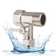 thumbnail image 2 of Eigraketly Adaptador de conexión de agua de cobre excelente fácil instalación para diversos usos adaptador de válvula de cierre Herramientas y ferretería, 2 of 6