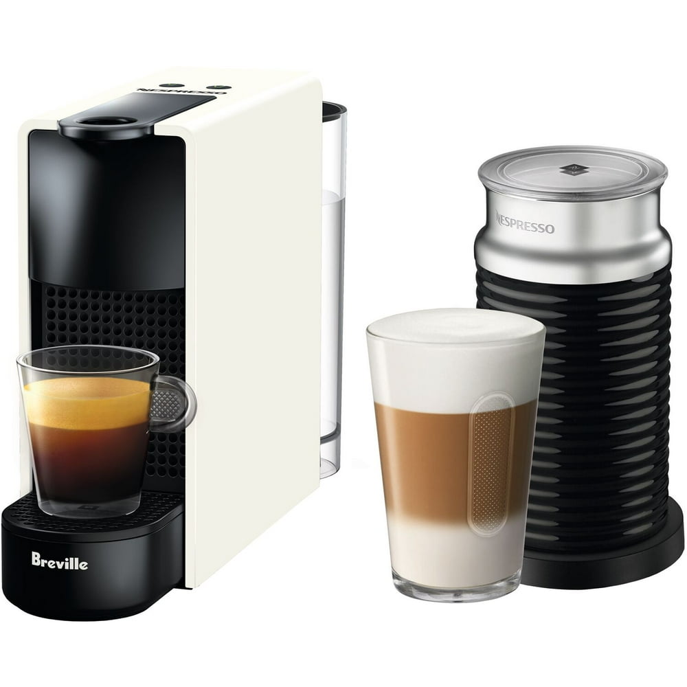Breville Nespresso Essenza Mini SingleServe Machine in Pure White and