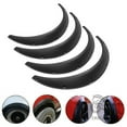 thumbnail image 4 of 4pcs Universal 3.5" Car SUV Off-road Car SUV Off-road Fender Flare Wheel Arch Protector Wheel Eyebrow Fender Mudguards, 4 of 6