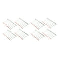 thumbnail image 1 of 80Pcs Single Pegboard Hooks 150mm Board Slat Wall Retail Display Shop Peg Fits 25mm, 1 of 7