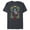 Navy Heather, variant on Holiday Christmas Avengers Captain America Nutcracker - Short Sleeve Blended T-Shirt for Adults - Customized-Yellow
