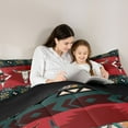 thumbnail image 5 of jejeloiu Bull Skull Bedding Comforter Set,Boho Exotic Style Twin Comforter Sets,Abstract Aztec Geometric Bedding Set For Men Women,Ultra Soft Home Decor Reversible,2-Piece, 5 of 8