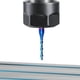 thumbnail image 3 of Downcut Spiral Router Bit 1/4 Inch ,1/8 Inch Cutting Diameter, Extra Long 3 Inch Solid Carbide for, 3 of 5