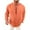 j-Orange39195, variant on LIIPEE Men Shirts Casual Solid Color Long Sleeve Crew Neck Buttons Shirt Male Loose Fit Fashion Tops Autumn Comfortable Breathable Soft Daily Shirts,Black,L