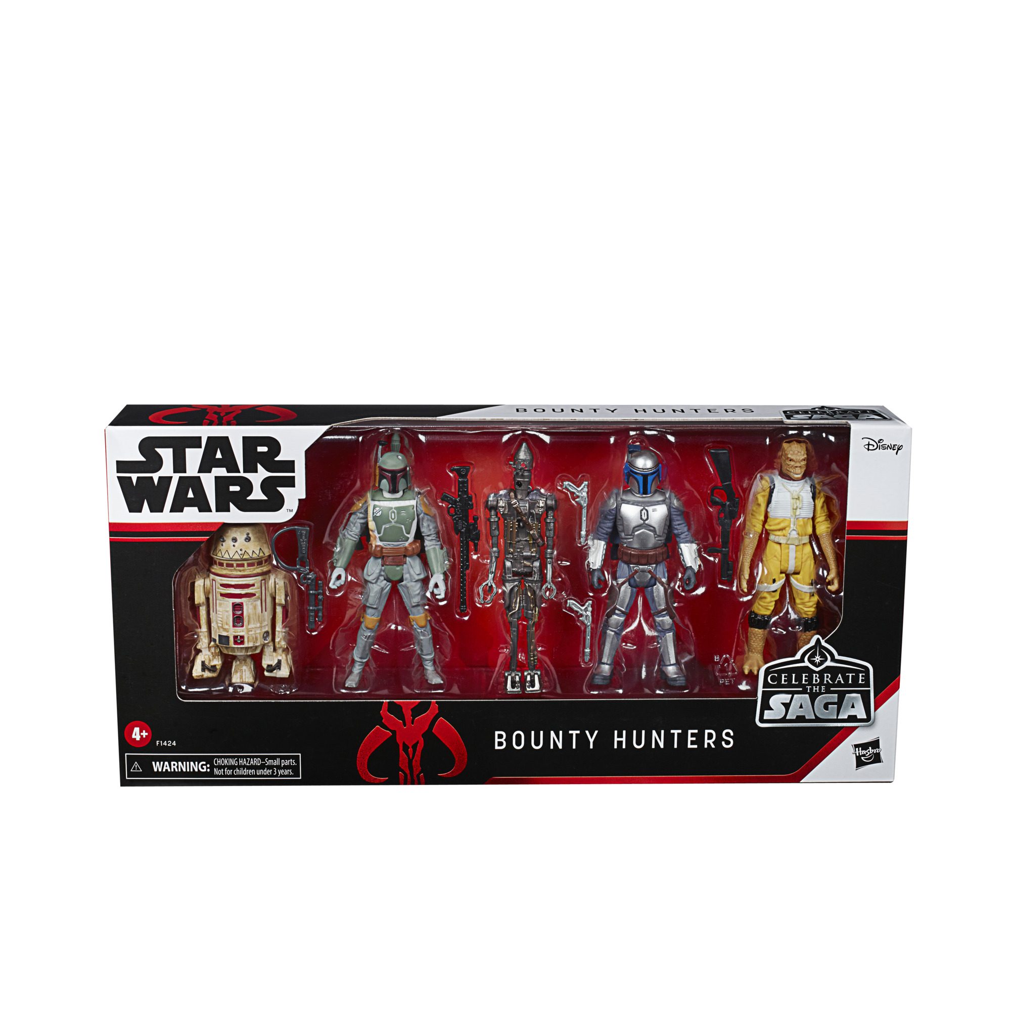 Star Wars Celebrate the Saga Toys Bounty Hunters Action Figure Set, Accessories - image 2 of 7