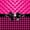 Pink Black 3, variant on Manfei Cute Black Bow 7-Piece Twin Bedding,Rustic Western Damask Bedding Comforter Set,Black Reversible