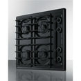 thumbnail image 2 of Summit Appliance TTL033S 24 in. Wide 4-Burner Gas Cooktop, Black, 2 of 4