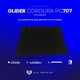 thumbnail image 4 of Mouse Pad Gamer BALAM RUSH GLIDER CORDURA PG707 Chico Negro BR-937481, 4 of 6