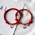 thumbnail image 3 of 2Pcs Adjustable All-match Magnet Couple Braided Bracelet Fashion Jewelry, 3 of 8
