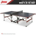 Penn 5500 Premium Official Size Indoor Table Tennis Table, 18mm Surface