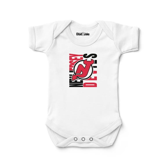 Newborn & Infant Chad & Jake White New Jersey Devils Bodysuit