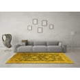 thumbnail image 3 of Ahgly Company Indoor Rectangle Oriental Yellow Industrial Area Rugs, 7' x 10', 3 of 4