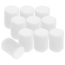 DEEPCRAFF Latch Hook Rug 10Pcs White Yarn For Diy Crafts And Cushion Making