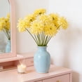 thumbnail image 4 of Floral Decor,17.71In Realistic Artificial Transvaal Gerbera Delicate Petal Texture Fade-Resistant Long-Lasting,Festive Decor for Home Wedding Bouquet Table Centerpiece Office Photo Prop Decors, 4 of 6
