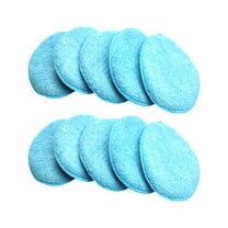 ddioayh 10 Pcs 5 Inch Microfiber Wax Applicator Pads,Car Wax Applicator,Buffing and Detail Polishing Foam Pads for Car Cleaning and Fine Polishing