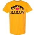thumbnail image 3 of Inktastic World's Best Mamaw T-Shirt, 3 of 5