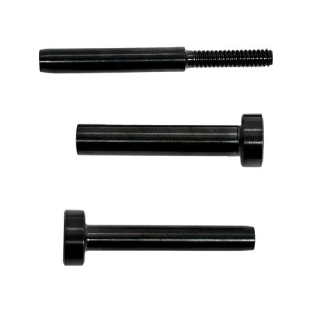 

T316 Black Oxide SS Invisible Receiver End + Dome Swage Fitting 1/8 Cable Rail
