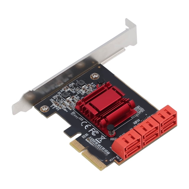 Tarjeta PCIe 3.0 X4 A 3, 6 Puertos Plug And Play Tarjeta De Expansión PCIe A Para PC