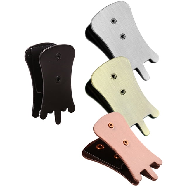 HAMPPLIES 4pcs Metal Mutes Volume Reduction Clips For Practice Convenient And Portable Design For Beginners Antique