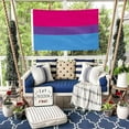 thumbnail image 4 of BVEBJDX Rainbow Pride Flag 3x5 Ft - Lgbtq Outdoor Nylon Banner with 6 Sewn Stripes, Vibrant Fade Resistant Color, 4 of 7