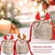 thumbnail image 5 of Bolsa con cordón de Navidad Bolsas de regalo de asta Bolsa de decoraciones navideñas Bolsa con cordón, 5 of 5