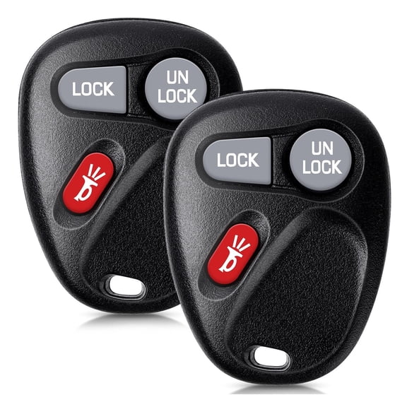 Key Fob Fit for Select 1998 1999 2000 2001 2002 Chevrolet Chevy Silverado Suburba, GMC Sierra Yukon, Cadillac Escalade and Oldsmobile Bravada Trucks, 15042968 1573280 3 Button Keyless Entry Remote