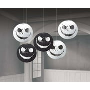 Nightmare Before Christmas 5" Paper Party Lanterns - 5-Pack
