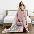 thumbnail image 5 of Kll Fleece Blanket Plush Throw Blanket High Heel Shoes Butterfly,Soft Fuzzy Cozy Flannel Blanket For Couch Sofa Bed.(40"X30"), 5 of 9