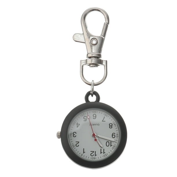 1pc moda reloj de bolsillo simple metal decorativo decorativo colgante reloj de bolsillo