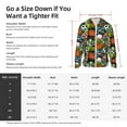 thumbnail image 4 of Rocae Balls Print Breathable Sun Protection Hoodie Quick-Dry Lightweight Long Sleeve Hoodie Unisex Running Sports Shirt Medium, 4 of 9