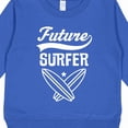thumbnail image 3 of Inktastic Surfing Future Surfer Toddler Sweatshirt, 3 of 4