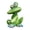 Green, variant on 7829 Funny Frogs Figurine ResinAn1ma1Statue For Home Or Garden Patios Display Gift