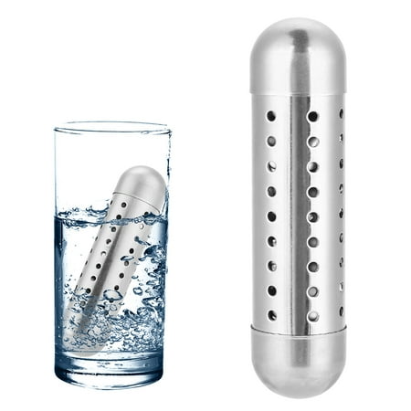 

FAGINEY Water Purifier Portable Alkaline Water Stick PH Alkalizer Ionizer Hydrogen Minerals Wand Water Purifier Filter