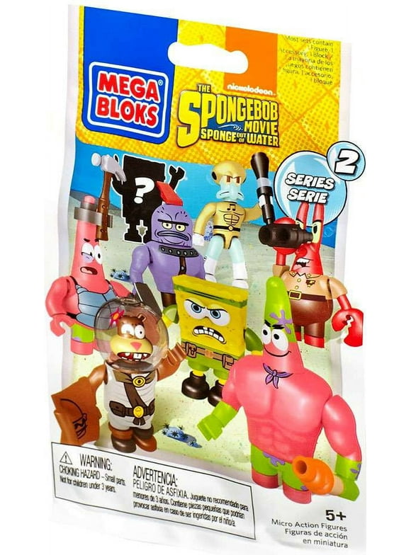 Mega Bloks Spongebob Squarepants Series 2 Mystery Pack