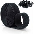 thumbnail image 1 of Bridas para cables reutilizables resistentes a arañazos de 10 m x 25 mm, cable ajustable, 1 of 5