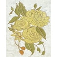 thumbnail image 2 of Zarris, Chariklia 15x18 White Modern Wood Framed Museum Art Print Titled - Barkcloth III, 2 of 4