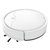 Nkmbld Household Self-Charging Robotic Vacuum Smart Cleaning Robot Auto Robotic Vacuum Dry Wet Mopping Cleaner, White