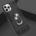 thumbnail image 5 of Case for iPhone 13 Pro with Built-in 360° Rotating Ring Kickstand Cover, Military-Grade Drop Protection Phone Case, Back Case for iPhone 13 Pro (6.1 inch), Black, 5 of 5