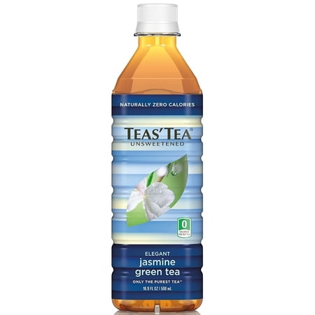 Ito En Teas Teas' Tea Organic Unsweetened Green Tea Jasmine -- 16.9 fl oz Pack of 2