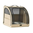 thumbnail image 4 of koolsoo Sac à Dos pour Chat, Sac de Transport pour Animaux de Compagnie, Sac de Voyage pour Randonnée, Beige, 4 of 9