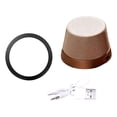 thumbnail image 1 of Mini altavoz portátil Bluetooth 2 en 1 con soporte para teléfono, resistente al agua, sonido potente y nítido, conexión USB. oro rosa, 1 of 9