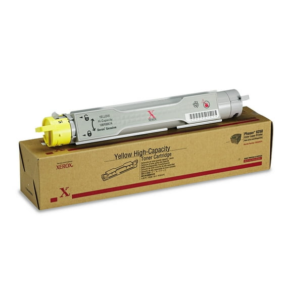 Xerox 106R00674 High-Yield Toner, 8000 Page-Yield, Yellow
