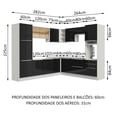 thumbnail image 3 of Cocina Integral Modular Madesa Lux 546cm BN 01, 3 of 5