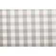 thumbnail image 3 of VHC Brands Farmhouse Window Annie Buffalo Check White Lined Curtain Panel Pair, 84x40, Grey, 3 of 8
