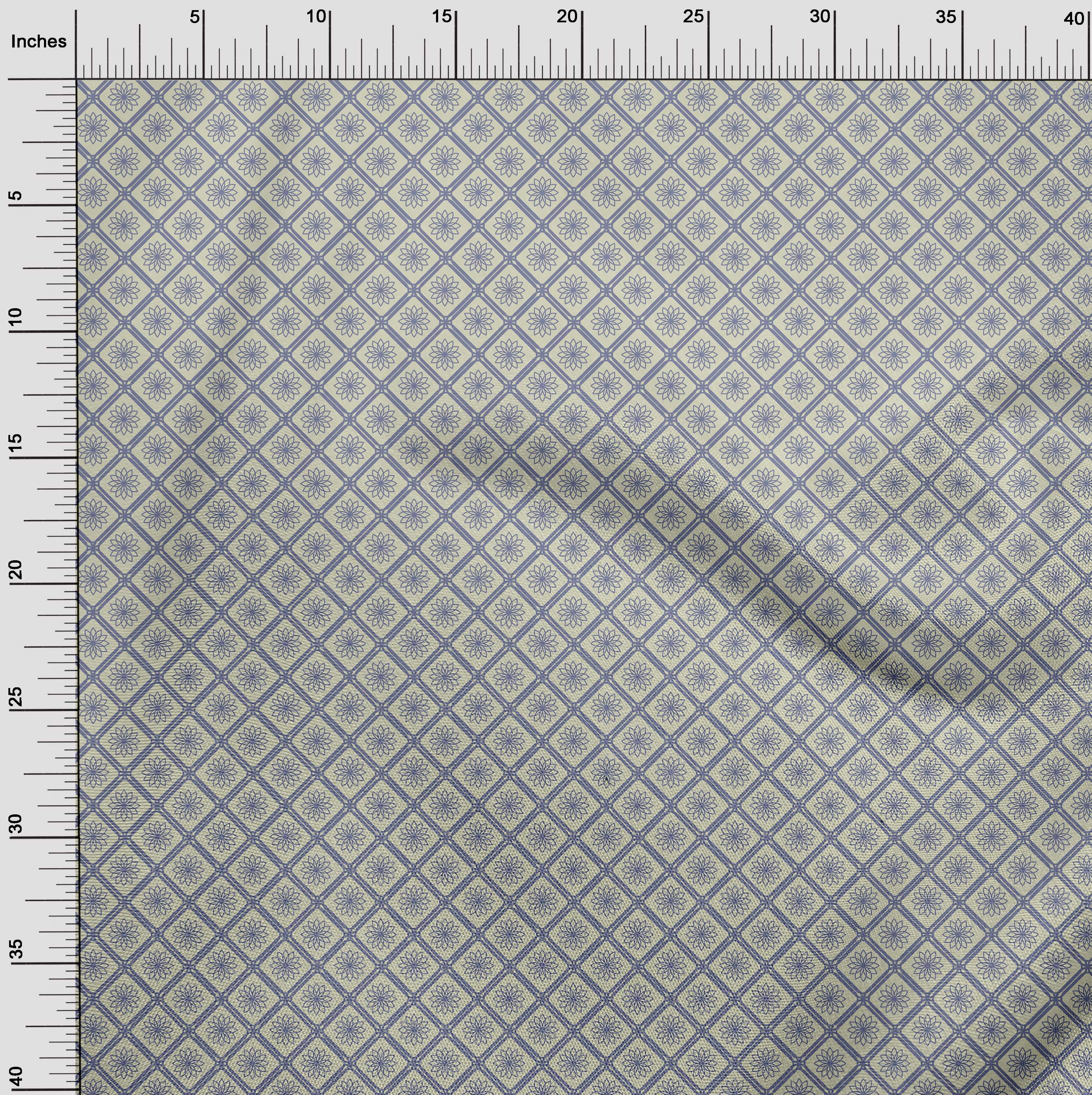 OneOone Cotton Cambric Off White Fabric Asian Ornamental Sewing Fabric By  The Yard Printed Diy Clothing Sewing Supplies 42 Inch Wide - Walmart.com